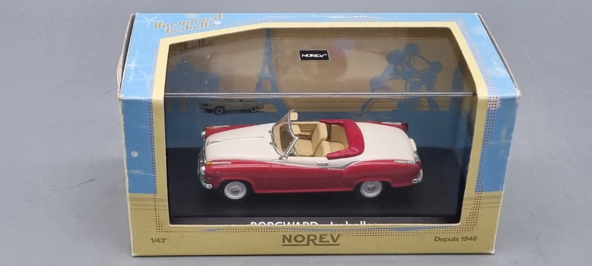Modelautos 1:43 Norev Borgward Isabella Cabriolet OVP