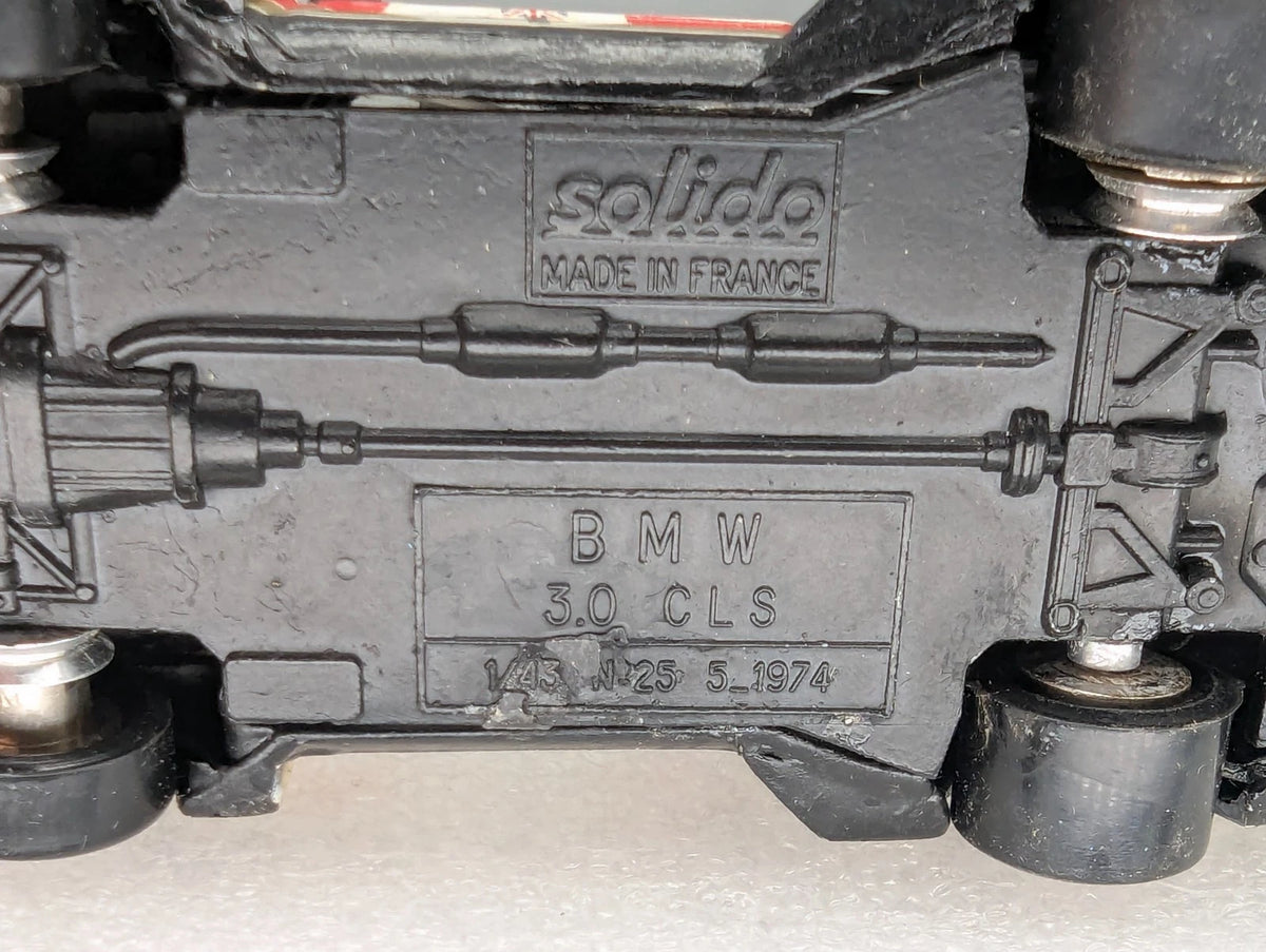 Modellautos 1:43 Solido BMW 3.0 CLS #4  Built Kit