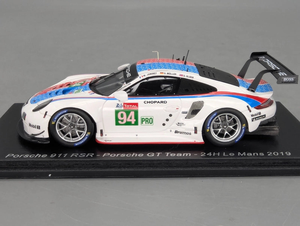 Modellautos 1:43 Spark S7939 Porsche 911 RSR 24h Le Mans 2019 #94 mit OVP