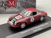 Modellautos 1:43 CMR Porsche 911 S Bavaria Rallye 1970 Röhrl #7in OVP