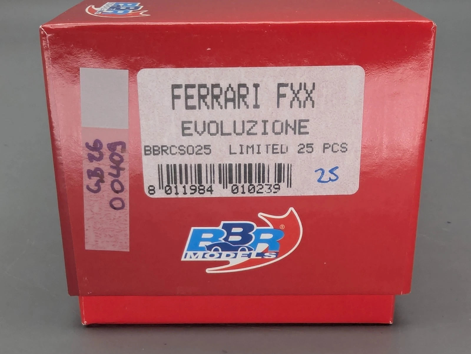 Modellautos 1:43 BBR CALSITO Ferrari FXX Evoluzione #17 Weiß 25/25 OVP