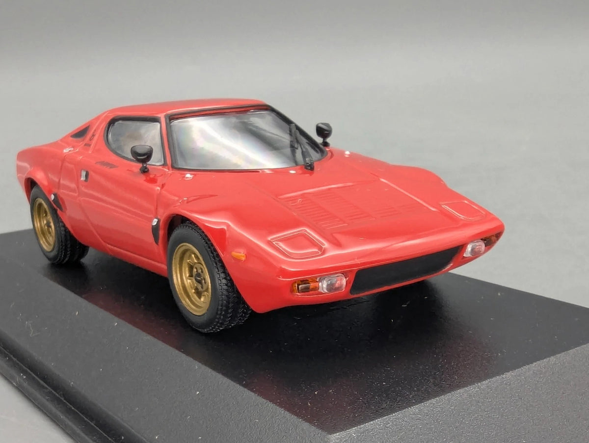 Modellautos 1:43 Minichamps Lancia Stratos AUTOhebdo Edition 7 / Red mit OVP