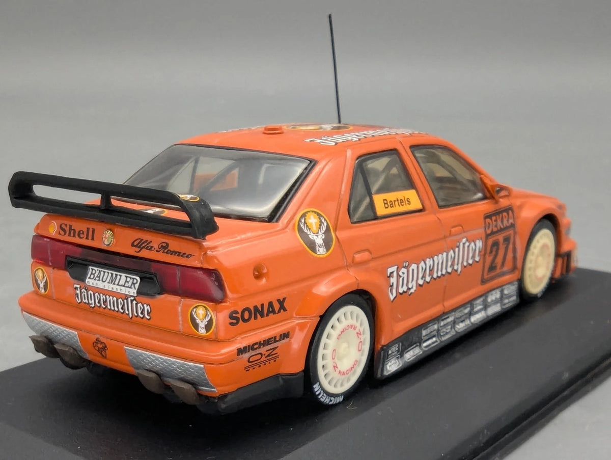 Modellautos 1:43 Minichamps Alfa Romeo 155 V6 TI DTM 1995 #27 Bartels mit OVP