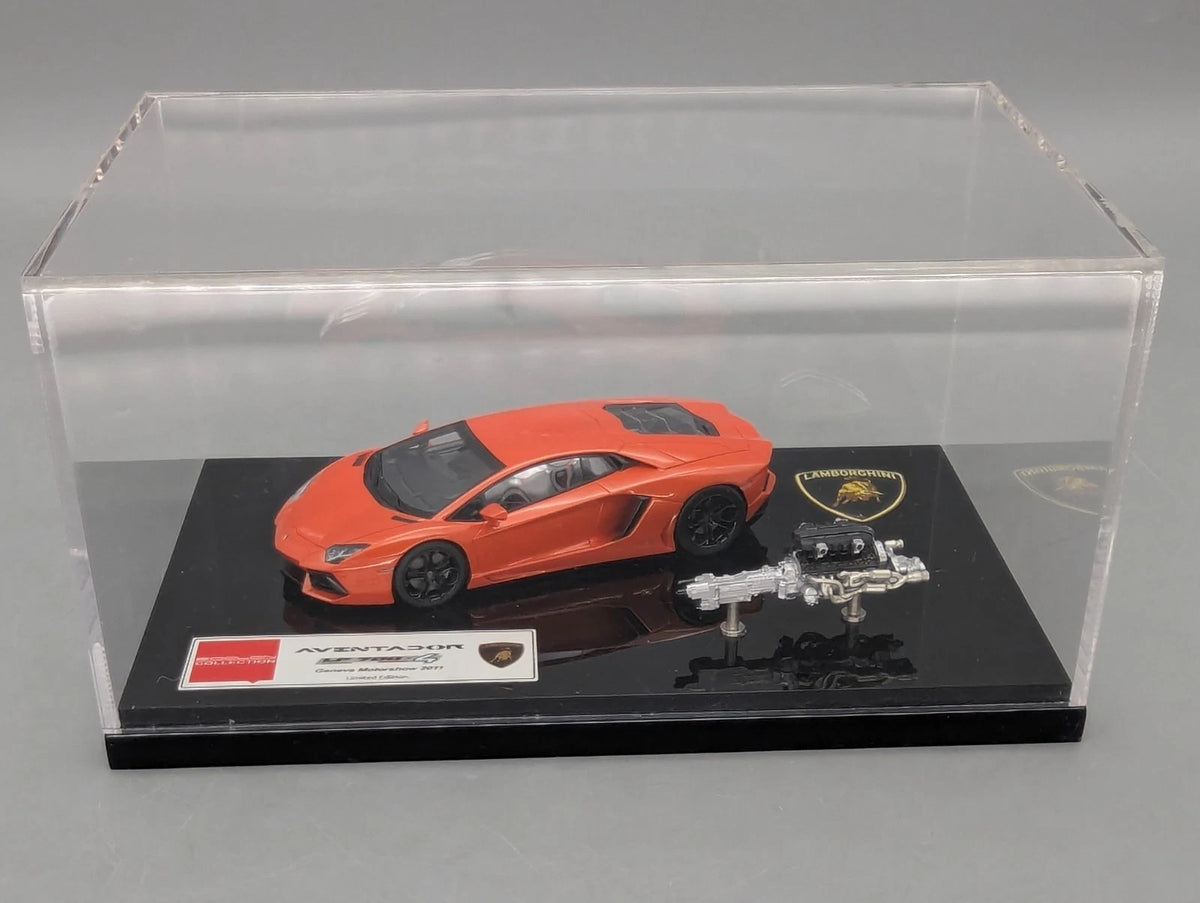 Eidolon Make Up 1:43 Lamborghini Aventador LP700-4 2011 Engine Set Arancio OVP