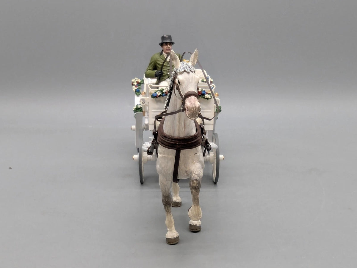 Zinnfiguren Set 1:24 Distler Schuco 873 0025 Hochzeitskutsche mit OVP