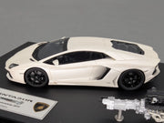 Eidolon Make Up 1:43 Lamborghini Aventador LP700-4 2011 Engine Set Matt Weiß OVP