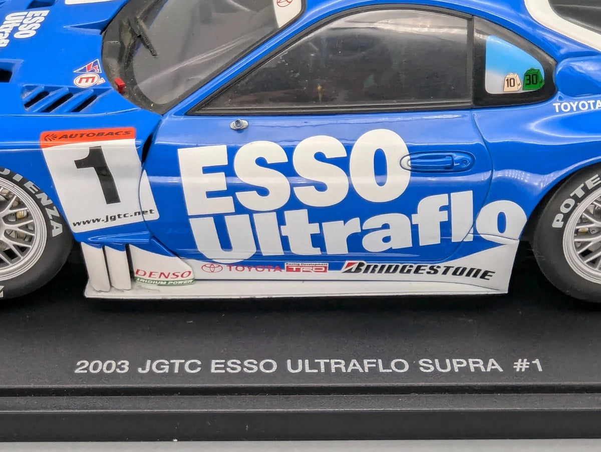 Modellautos 1:18 Autoart 80315 Toyota Supra JGTC 2003 Esso Ultraflo #1 mit OVP