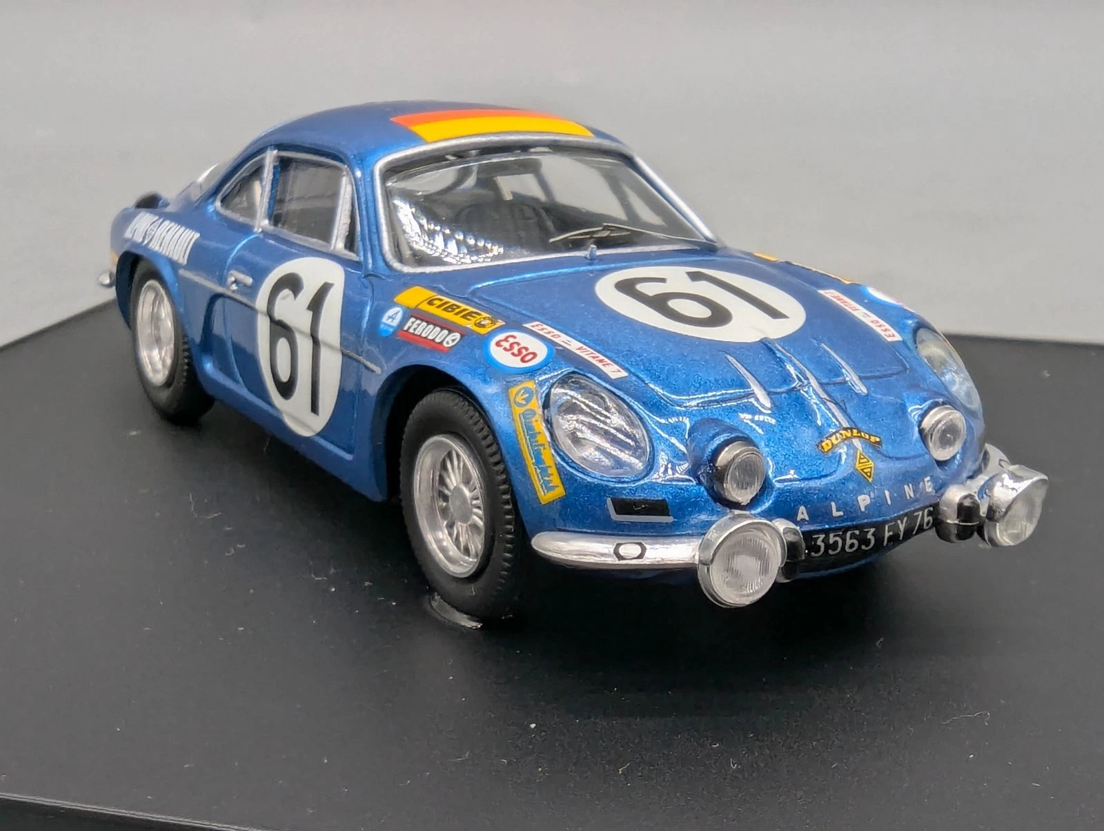 Modellautos 1:43 Trofeu Alpine Renault A110 24h Le Mans 1968 #61 Nusbaumer OVP
