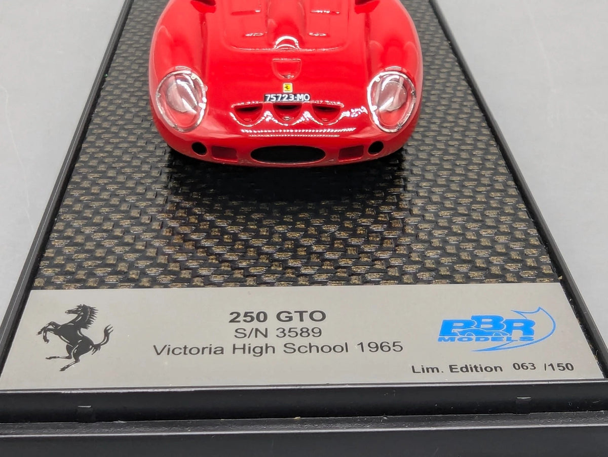 BBR Concept43 1:43 Ferrari 250 GTO Victoria High School 1965 Ltd 063/150 mit OVP