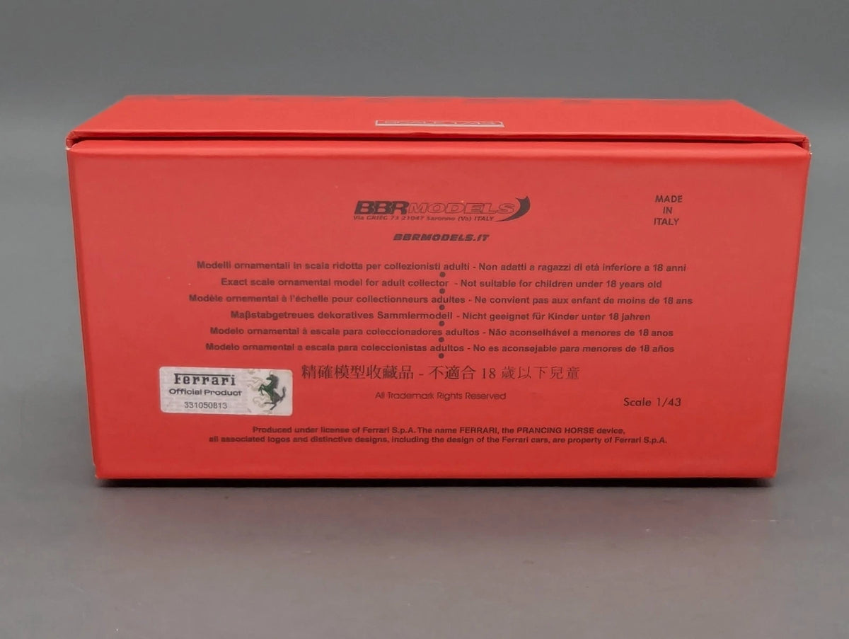 Modellautos 1:43 BBR Ferrari 365 GTS 1969 S/N 12243 Auction 2008 Ltd 01/22 OVP