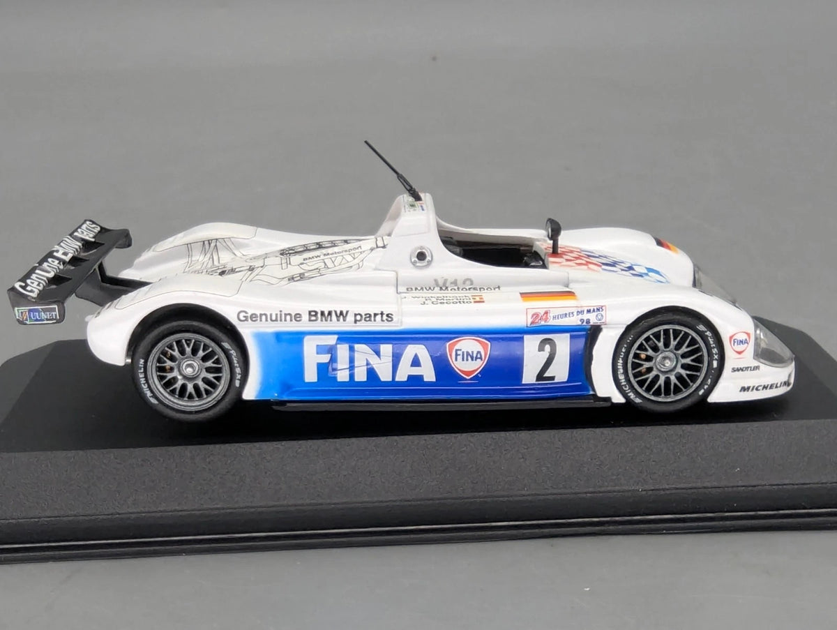Modellautos 1:43 Minichamps BMW V12 Le Mans #2 Winkelhock Cecotto u.a Dealer OVP