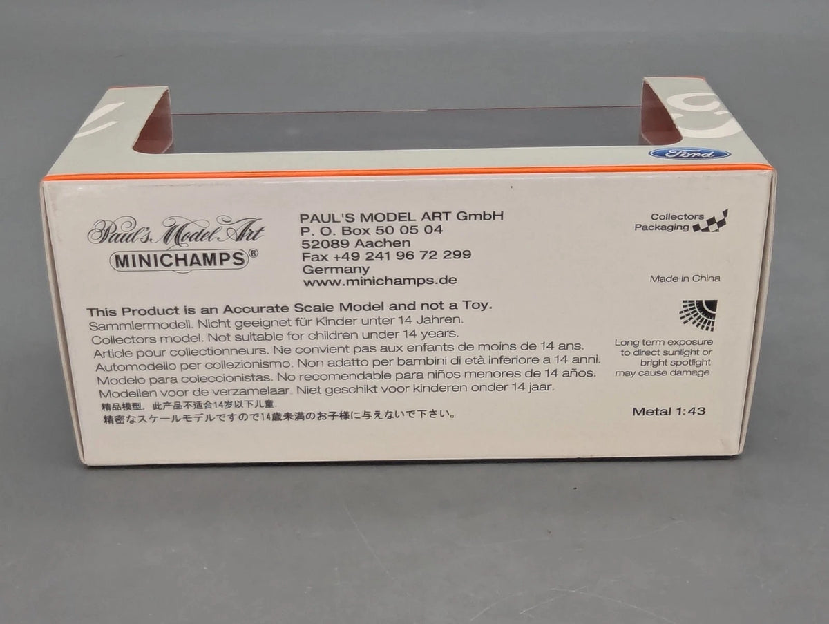 Modellautos 1:43 Minichamps Ford Ka MK2 2009 mit Dealer OVP