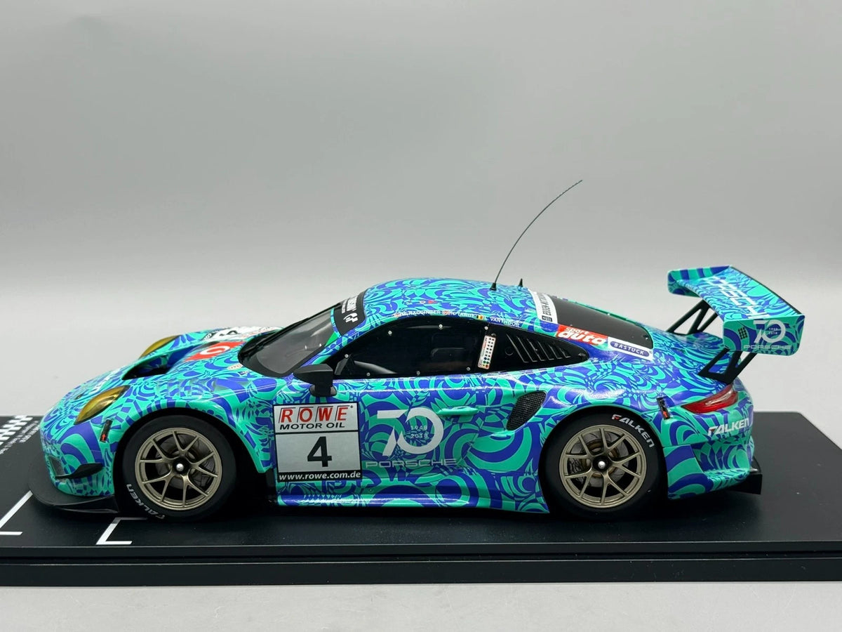 Modellautos 1:18 Ixo Porsche 911 GT3 R #4 VLN 7 Nürburgring 2018 mit OVP