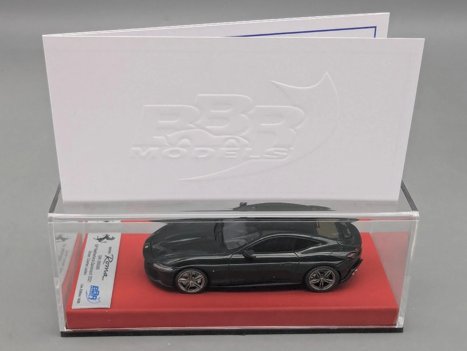 Modellautos 1:43 BBR Concept43 Ferrari Roma GP NL 2021 Ltd 14/20 C. Leclerc OVP