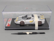 Modellautos 1:43 MR Ferrari FXX mit Open Door Funktion 55/100 Silber mit OVP