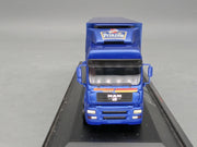 Lkw Modell 1:87 Herpa Extra Edition 6 MAN Krone De Beukelaer Prinzen mit Vitrine