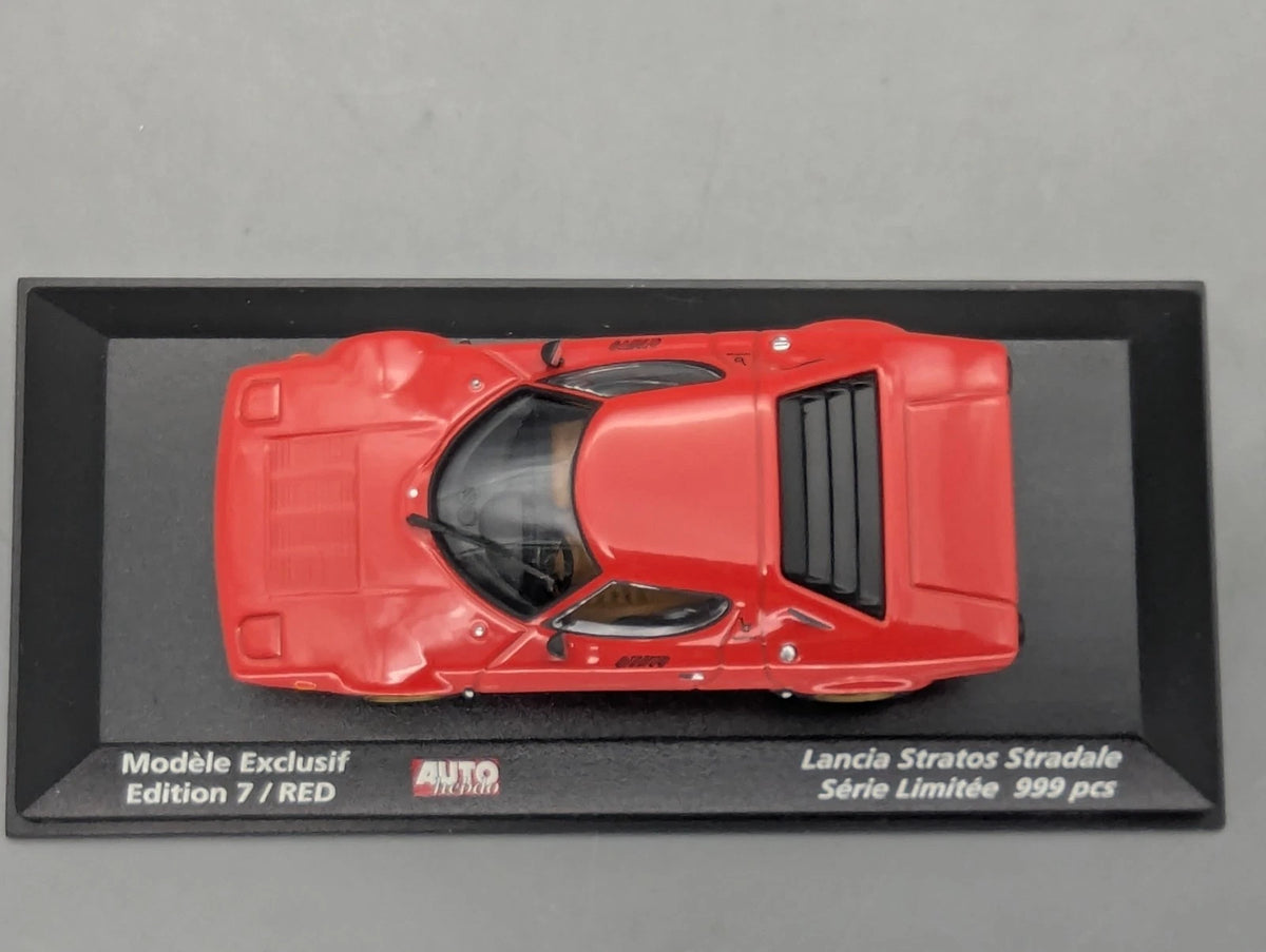 Modellautos 1:43 Minichamps Lancia Stratos AUTOhebdo Edition 7 / Red mit OVP