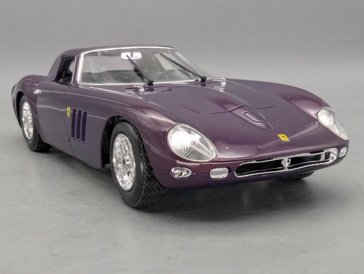 Modellautos 1:18 Guiloy 67527 Ferrari 250 GTO 1964 Violet Purple mit Vitrine