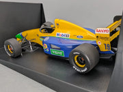 Modellautos 1:18 Minichamps Benetton Ford B191B Early 1992 #19 M. Schumacher OVP