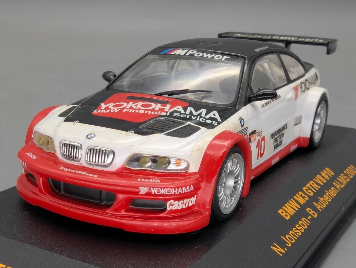 Modellautos 1:43 IXO BMW M3 GTR V8 ALMS 2001 #10 Jonsson Auberlen mit OVP