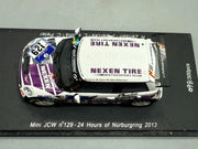 Modellautos 1:43 Spark Mini JCW #129 24h Nürburgring 2013 + OVP