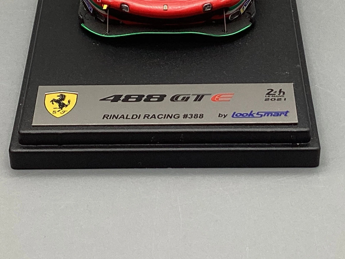Modellautos 1:43 LookSmart Ferrari 488 GTE Rinaldi Racing #388 mit OVP
