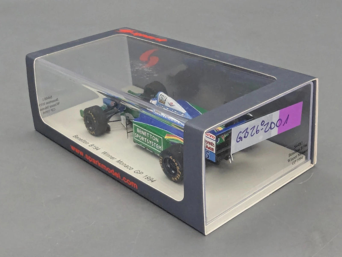 Modellautos 1:43 Spark S4481 Benetton B 194 WINNER Monaco 1994 #5 Schumacher OVP