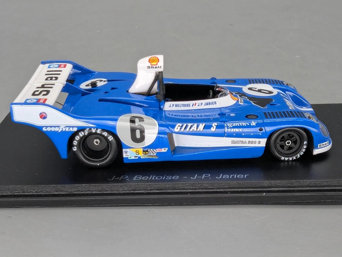 Modellautos 1:43 Spark S9446 Matra MS 680 24h Le Mans 1974 #6 mit OVP
