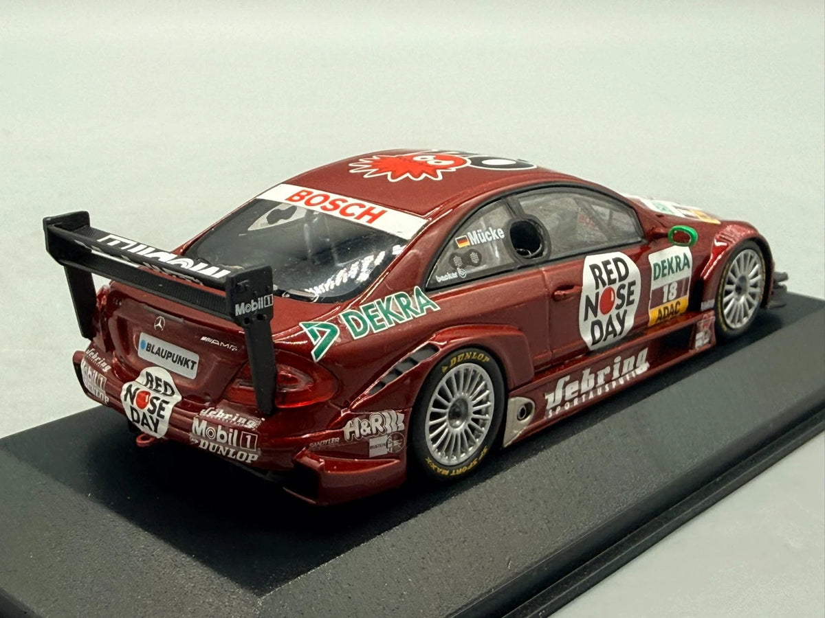 Modellautos 1:43 Minichamps Mercedes-Benz CLK DTM 2004 #18 mit OVP