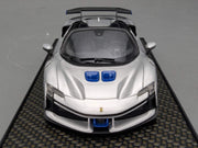 Modellautos 1:43 BBR Concept43 Ferrari SF90 XX Spider Ltd 05/30 Argento NB OVP