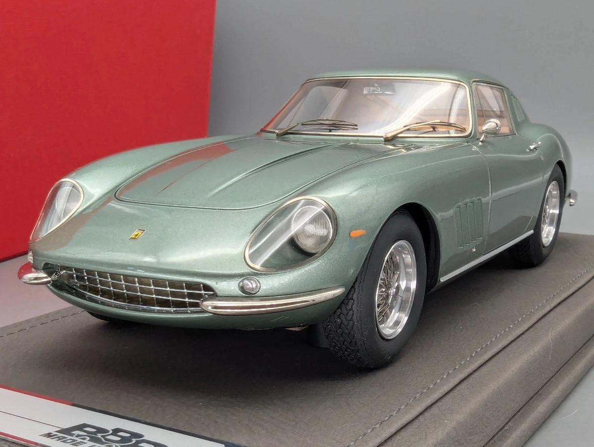Modellautos 1:18 BBR Ferrari 275 GTB 1966 Metallic Green RGM Ltd 01/10 OVP