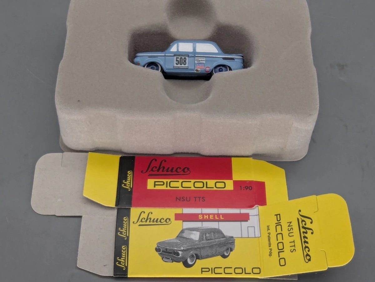 Modellautos 1:90 Schuco Piccolo NSU TT Scuderia NSU #508 mit OVP