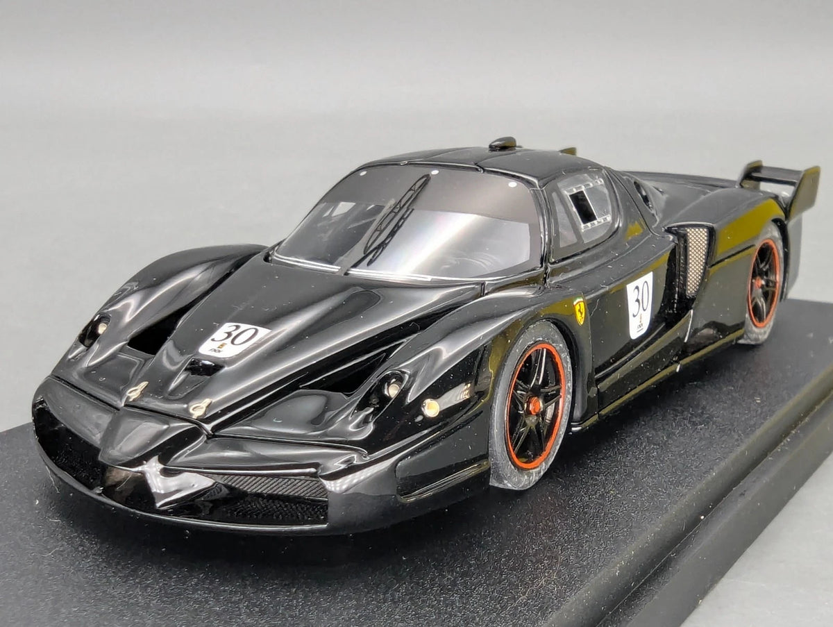 Modellautos 1:43 BBR Ferrari FXX  2006 Black #30 M. Schumacher mit Vitrine + OVP
