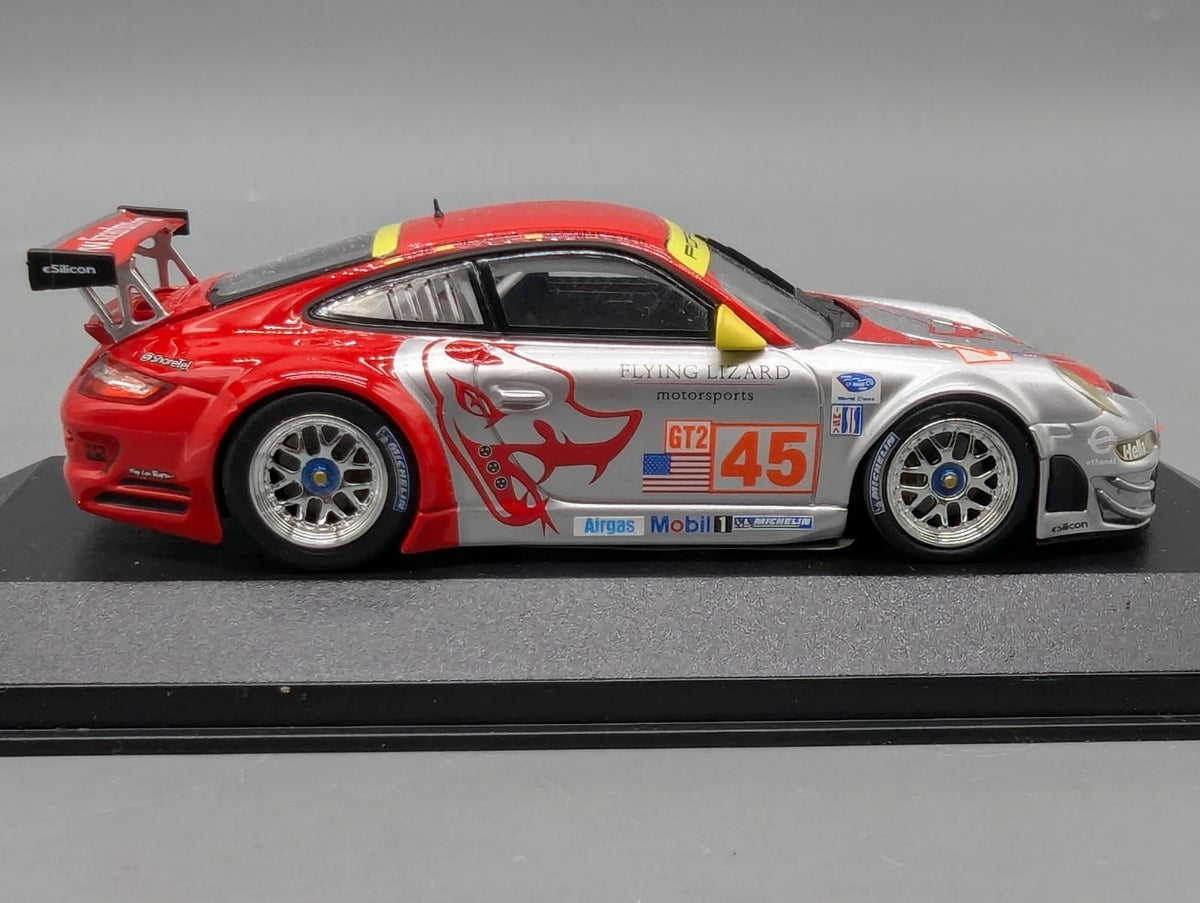 Modellautos 1:43 Minichamps Porsche 911 997 GT3 RSR WINNER Sebring 2008 #45 OVP
