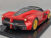 Modellautos 1:12 BBR Ferrari LaFerrari Aperta Rot UNIKAT Ltd. 01/01 Vitrine OVP