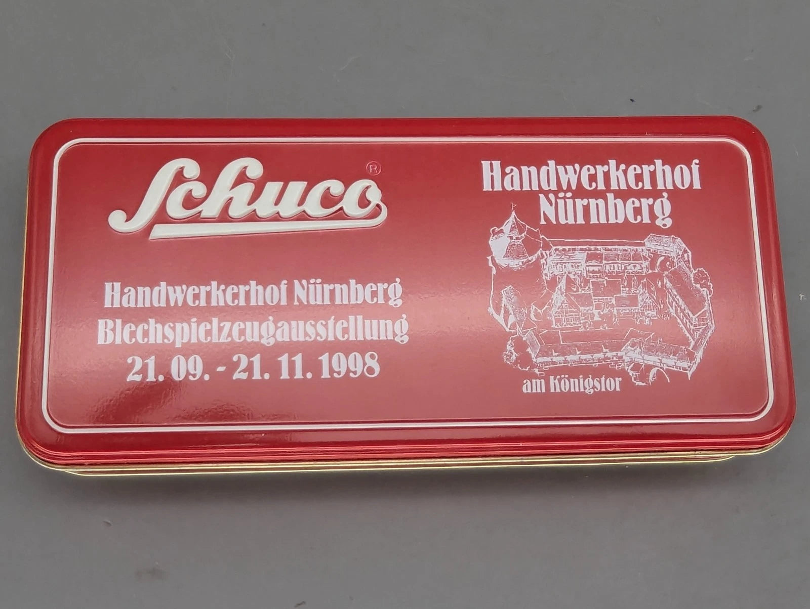 Modellautos 1:90 Schuco Piccolo Mercedes 170V Handwerkerhof Nürnberg 1998 OVP