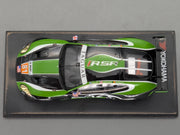 Modellautos 1:43 Spark  S2589 Jaguar XKRS 24h Le Mans 2010 #81 mit Vitrine