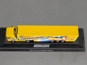 Lkw Modell 1:87 Herpa Mercedes Benz Actros Euro-KK-SZ Henglein mit Vitrine