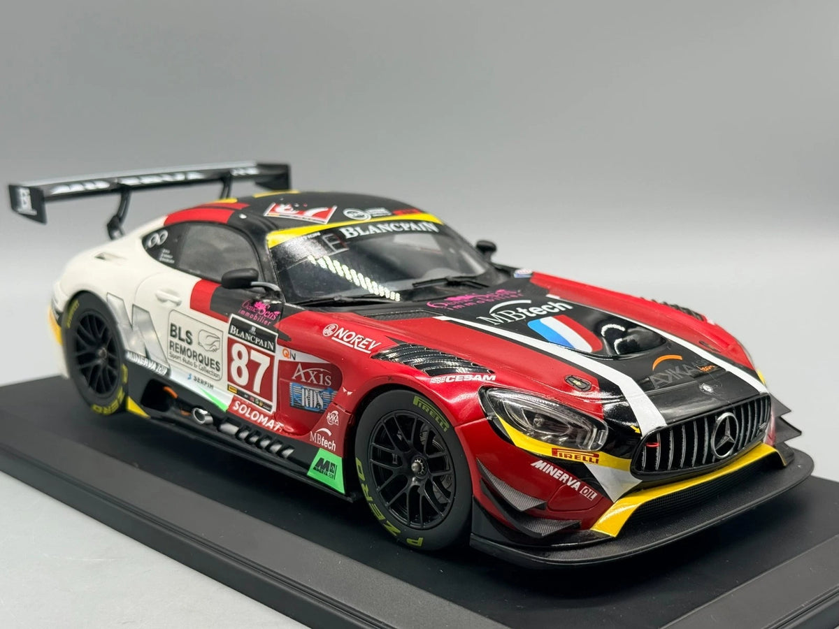 Modellautos 1:18 Norev Mercedes-Benz AMG GT3 #87 mit OVP