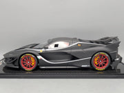 Modellautos 1:12 BBR Ferrari FXX-K EVO Matt Black Ltd 01/01 Vitrine OVP