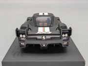 Modellautos 1:43 BBR Ferrari FXX  2006 Black Matt Ltd 19/20 mit Vitrine und OVP