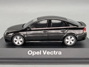 Modellautos 1:43 Schuco Opel Vectra GTS Schwarz mit Dealer OVP
