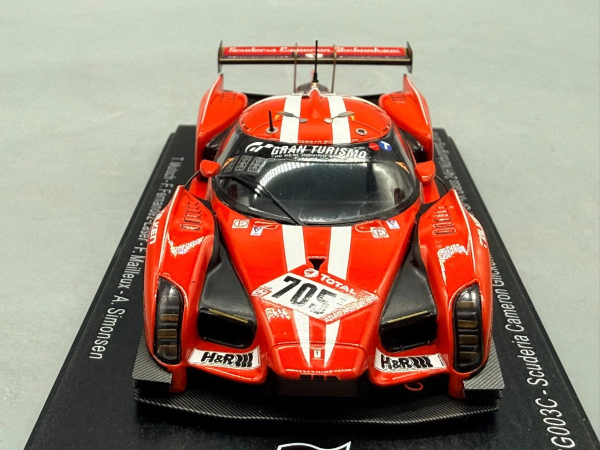 Modellautos 1:43 Spark SCG003C - Scuderia Cameron Glickenhaus #705 mit OVP