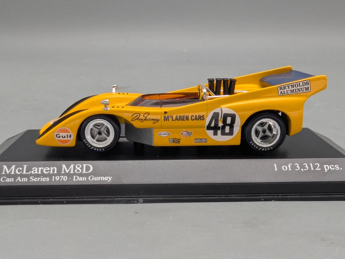 Modellautos 1:43 Minichamps McLaren M8D Can Am Series 1970 #48 Gurney mit OVP