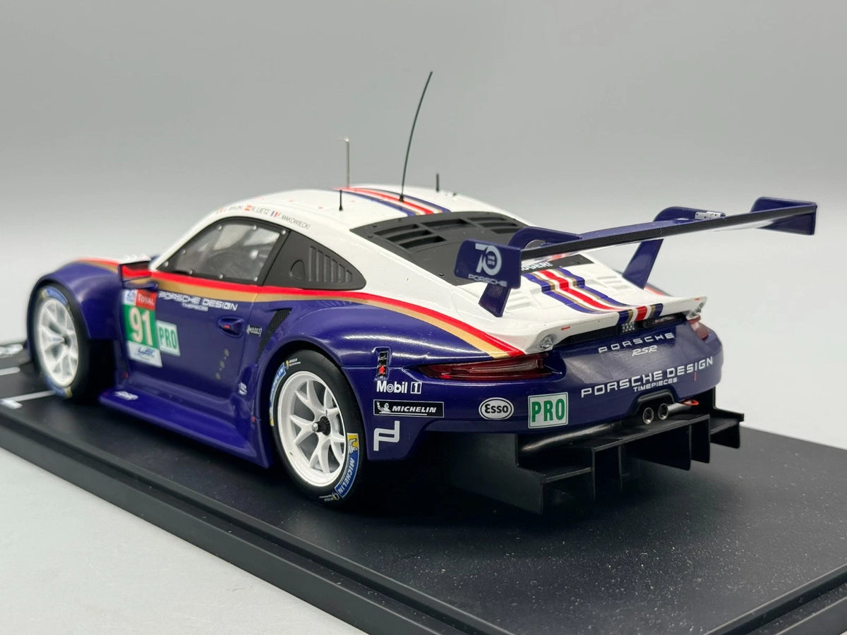 Modellautos 1:18 Ixo Porsche 911 RSR  #91 24h LeMans 2018 mit OVP