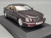 Modellautos 1:43 Minichamps Mercedes Benz CL 500 Dunkel-Violett/Rot Dealer OVP