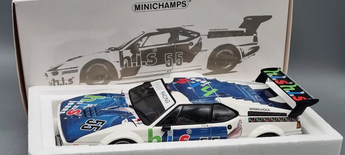 Modellautos 1:18 Minichamps 180 802955 BMW M1 Procar 1979 Cassani Ltd 1/1002 OVP