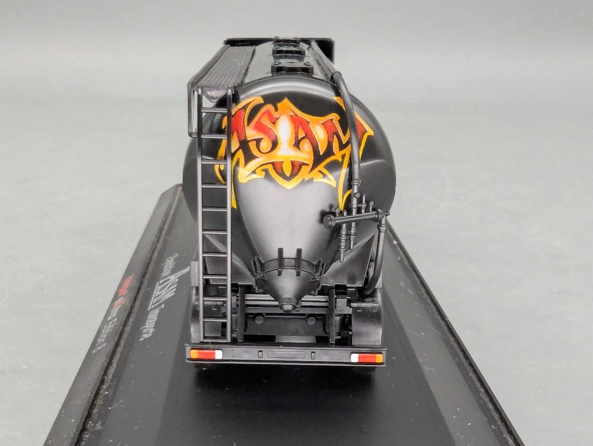 Lkw Modell 1:87 Herpa Edition 8 Scania Silo Sattelzug ASAM Transporte Vitrine