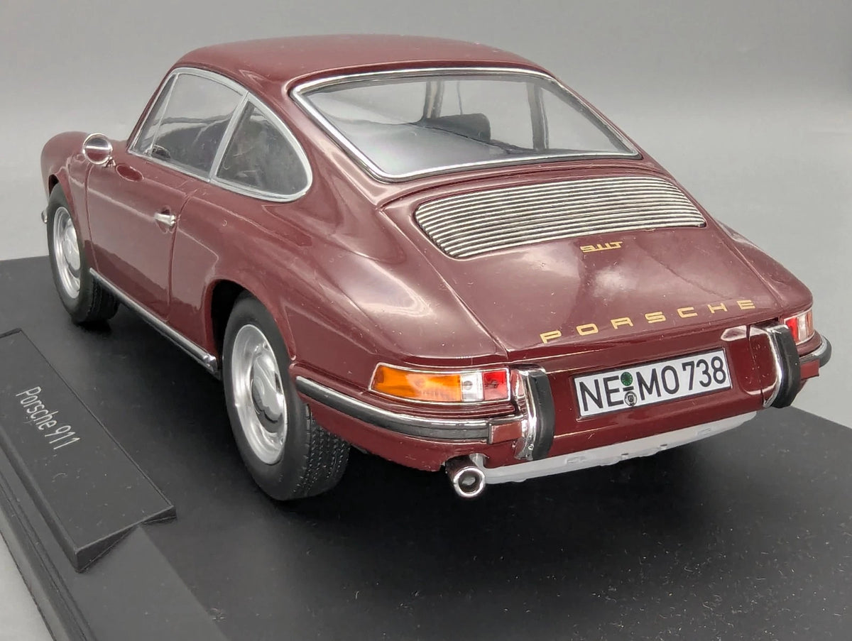 Modellautos 1:18 Norev Porsche 911 T 1969 Dark Red mit OVP