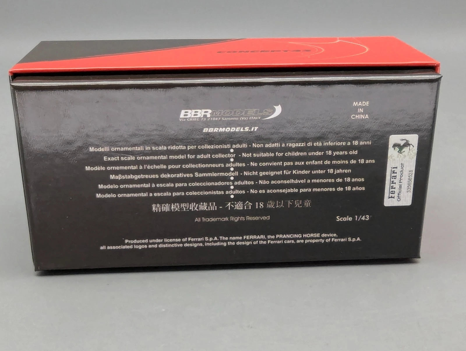 Modellautos 1:43 BBR Concept43 Ferrari Roma GP NL 2021 Ltd 14/20 C. Leclerc OVP